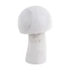 Present time - Statue Mushroom small marble white