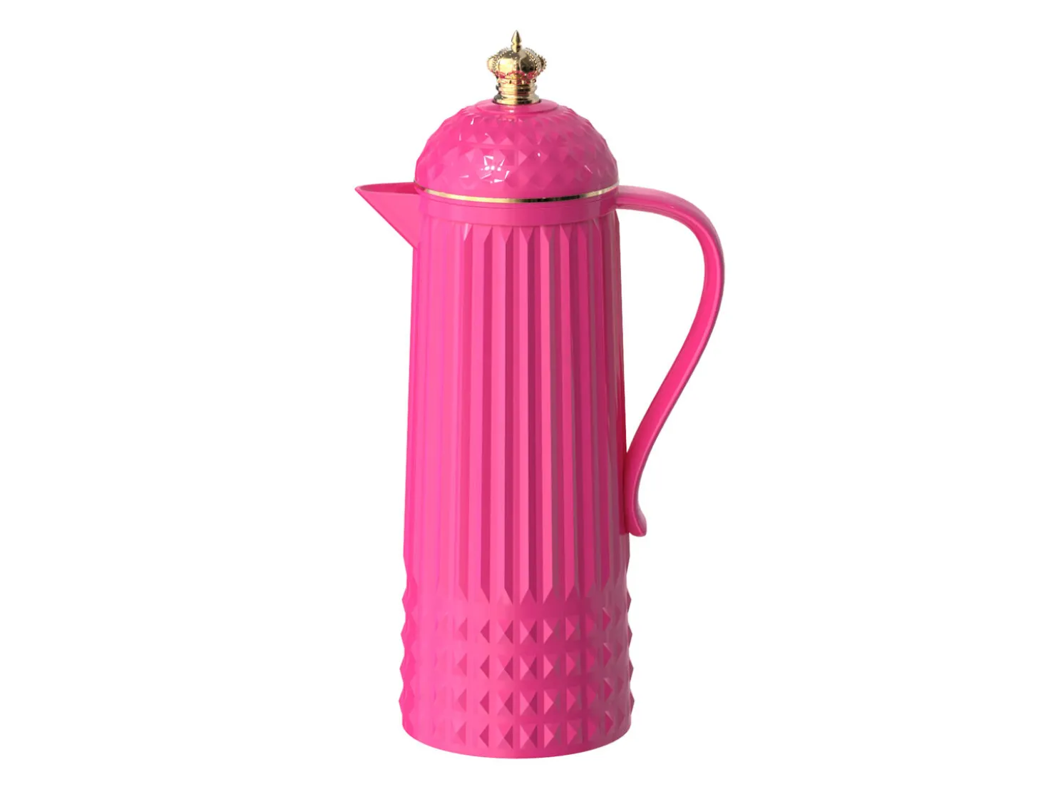 Present time - Thermos bottle Crown bright pink