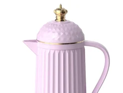 Present time - Thermos bottle Crown soft purple