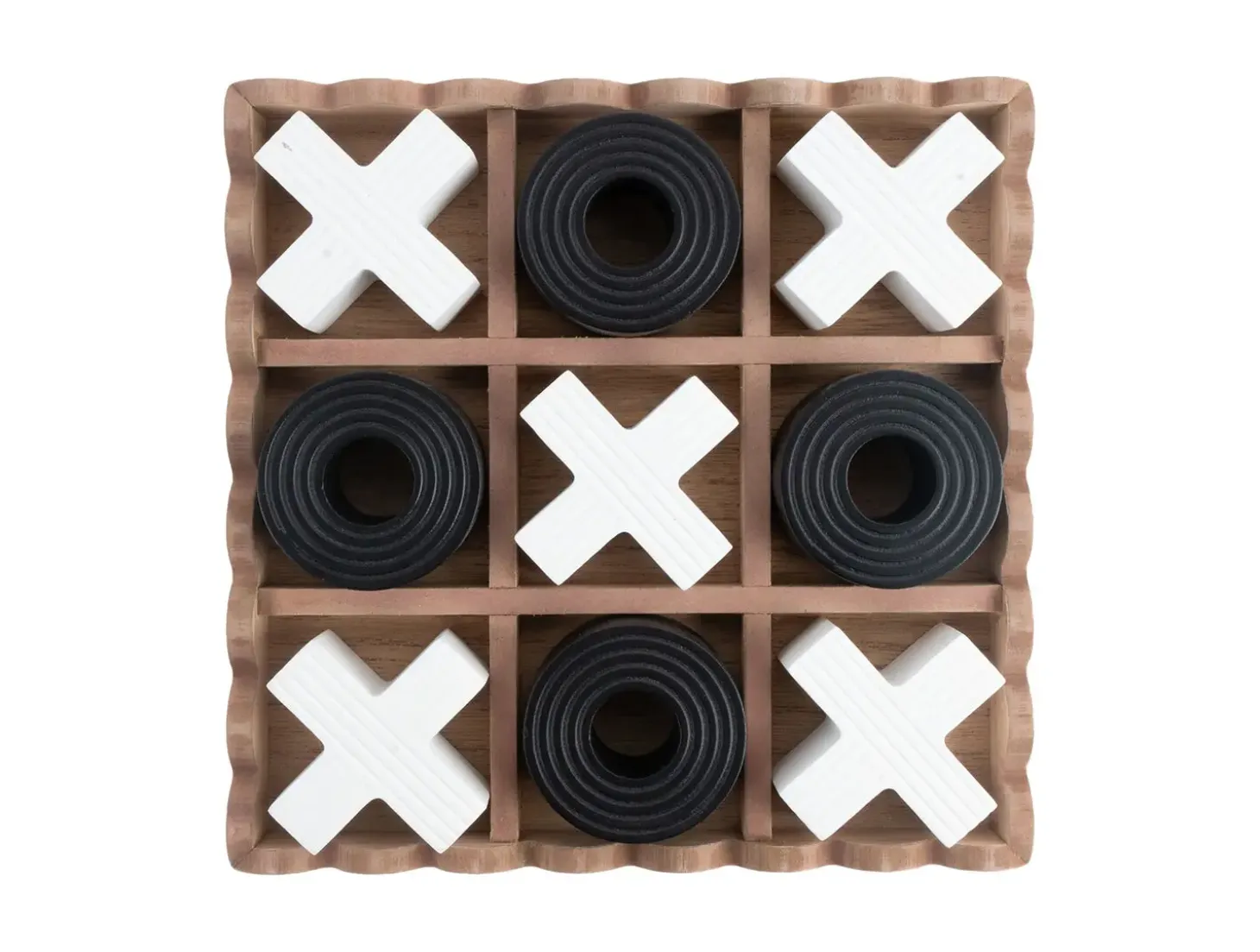 Present time - Tic Tac Toe black