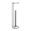 Present time - Toilet roll holder Wired metal black