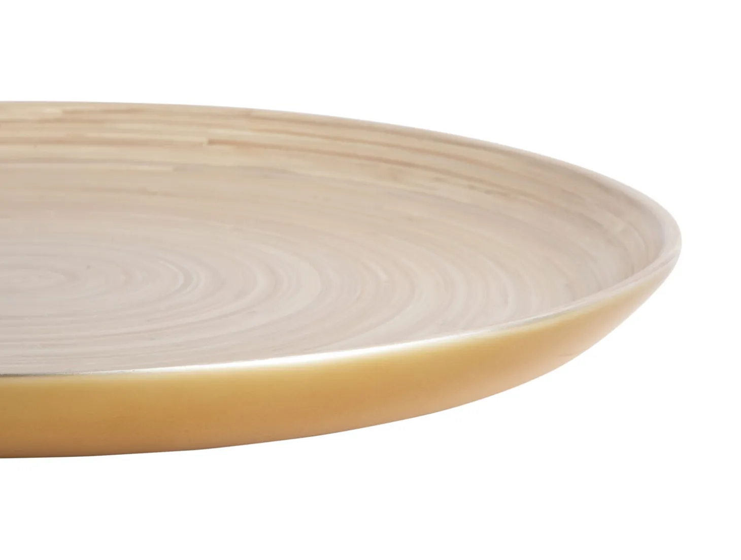 Present time - Tray Puro bamboo gold