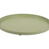 Present time - Tray Servir round small tea green