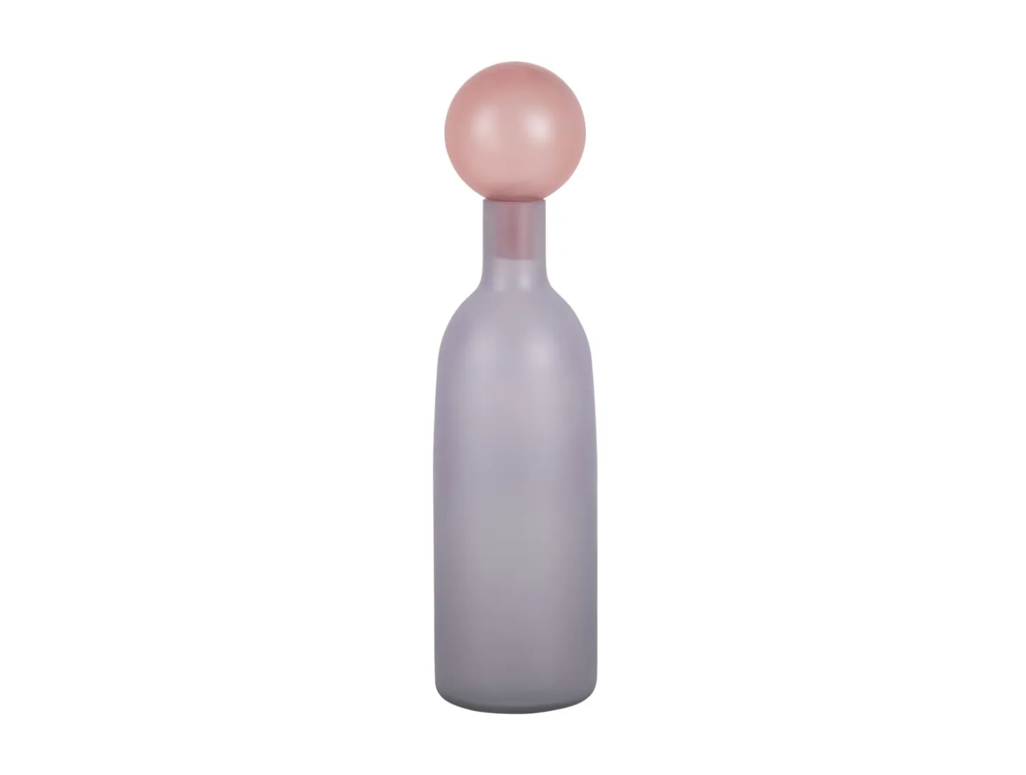 Present time - Vase Alegre Botellin soft purple w. soft pink