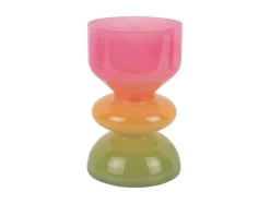 Present time - Vase Funky Vibes glass small multi colour