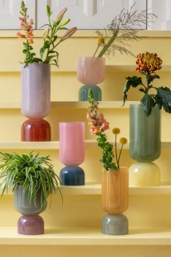 Present time - Vase Variado Colores small soft pink w. misty blue
