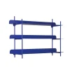 Present time - Wall rack Cool Retro cobalt blue