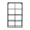 Present time - Wall rack Reja compartments black