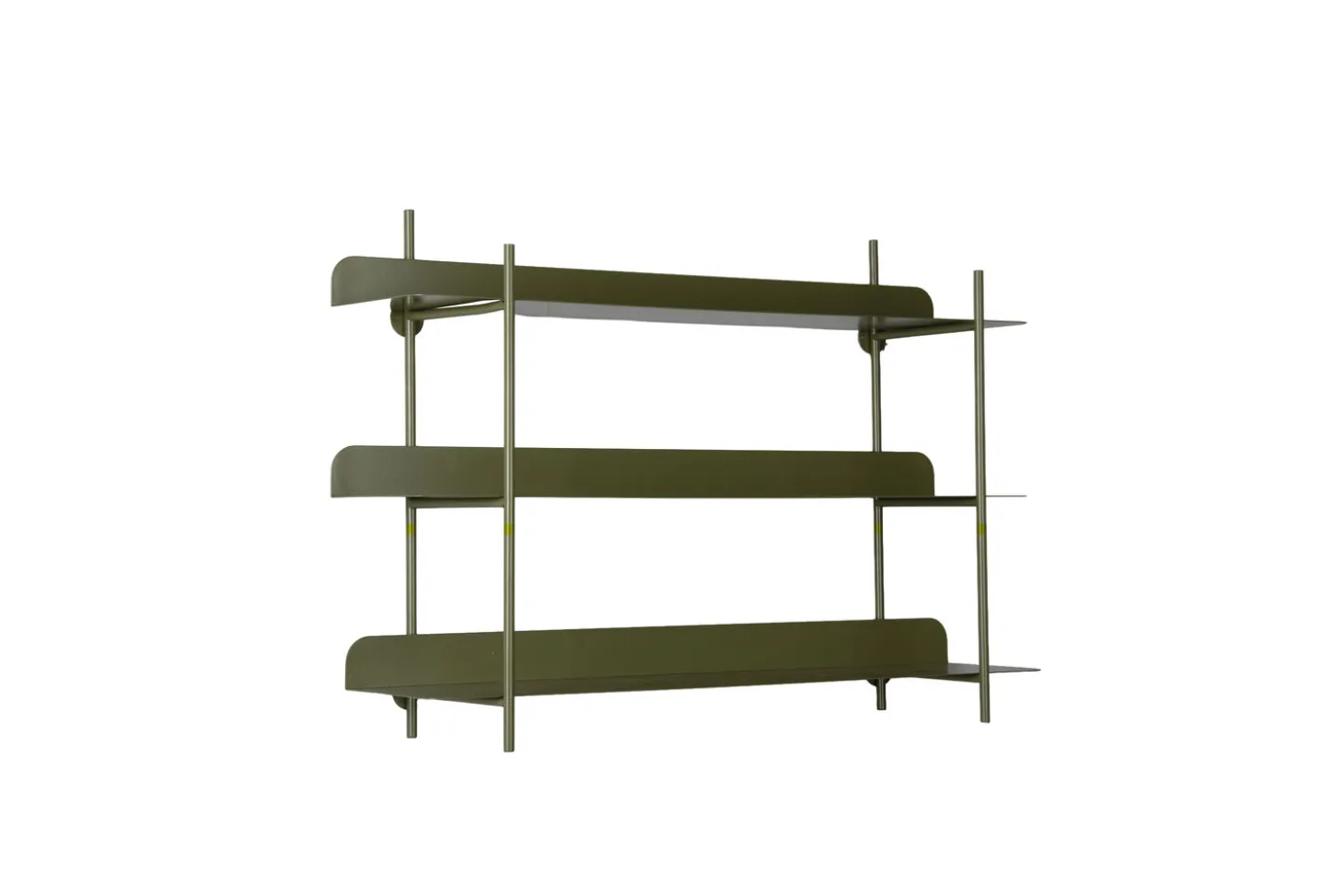 Present time - Wall rack Riqueza Tres luxury green