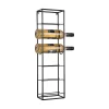 Present time - Wine rack Single metal matt black