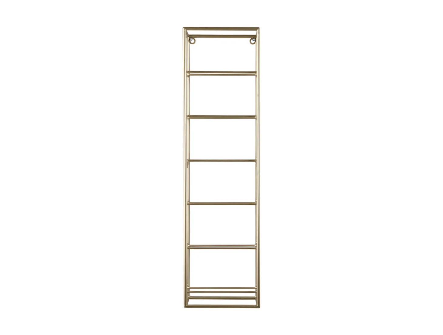 Present time - Wine rack Single metal painted gold