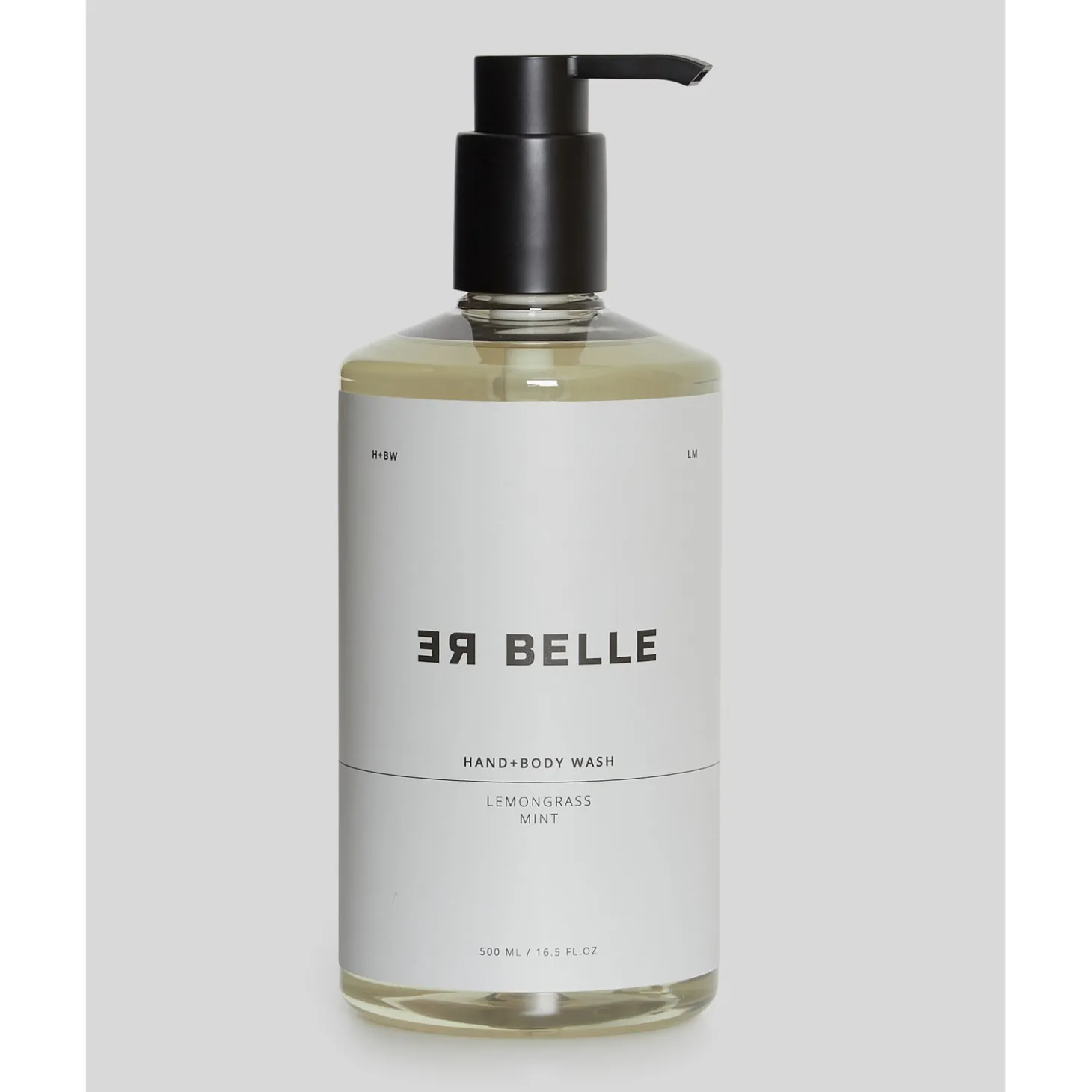 Rebelle Copenhagen - Hand & Body Wash Lemongrass Mint 500 ml - PCR