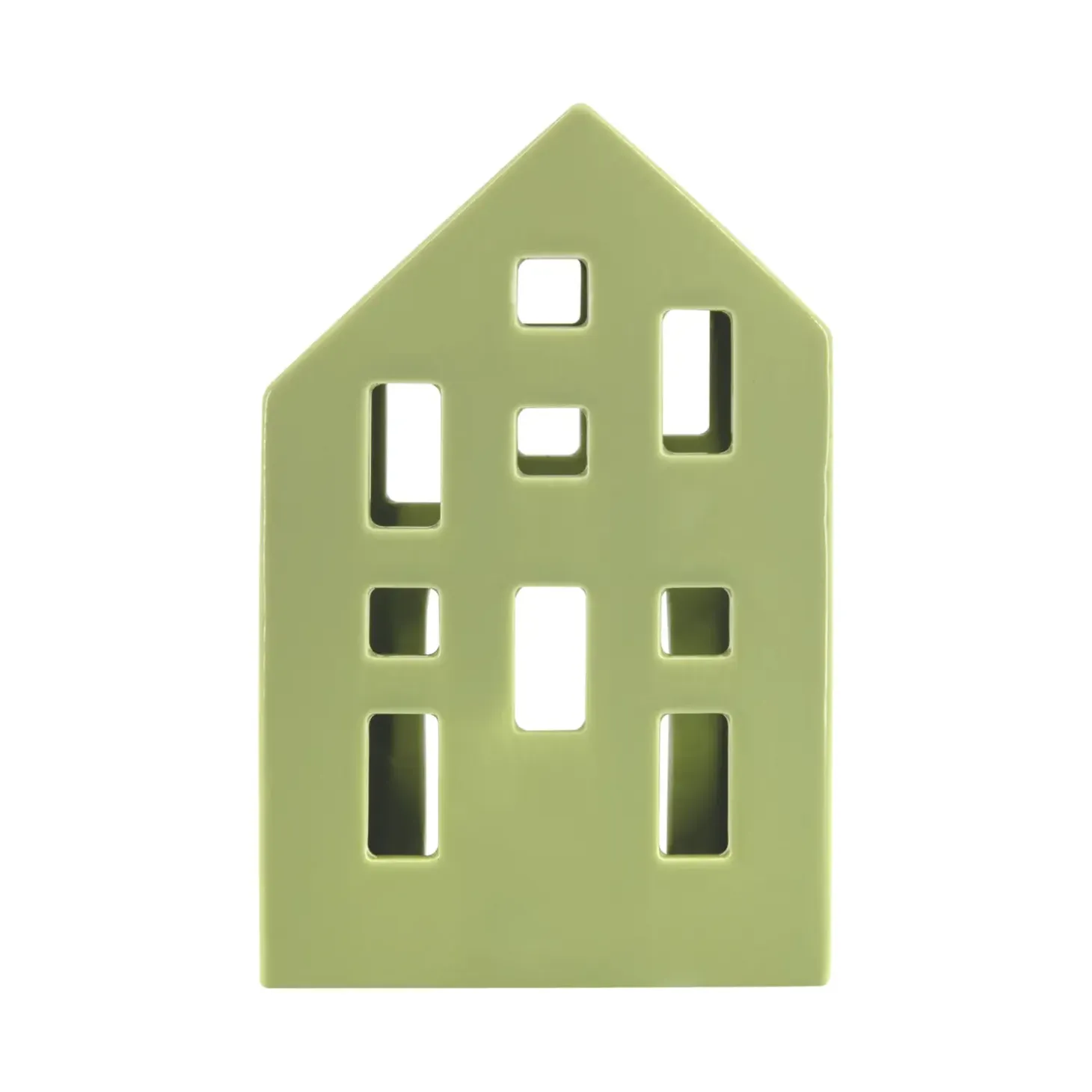 Remember - Fyrfadslys hus - Nyhavn 'lime'