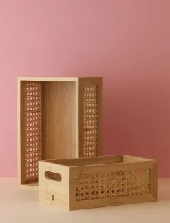 RIG-TIG - BAMBOO BOX opbevaringskasse W 20 cm bamboo