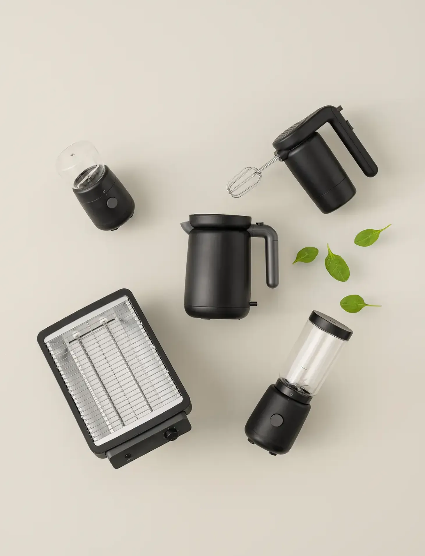 RIG-TIG - FOODIE elektrisk kaffekværn (EU) black