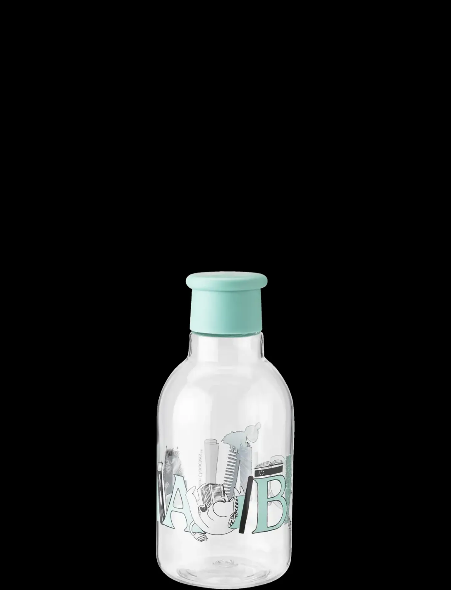 RIG-TIG - Moomin ABC drikkeflaske 0.5 l. Moomin turqouise
