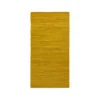 Rug Solid - Bomuldstæppe, amber - 60x90 cm.