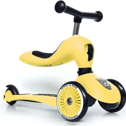 Scoot and Ride - Highway Kick 1 - Scooter / Løbehjul - Lemon - Gul