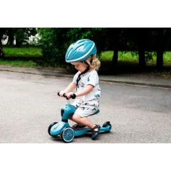 Scoot and Ride - Highway Kick 1 - Scooter og løbehjul - Steel - Blå