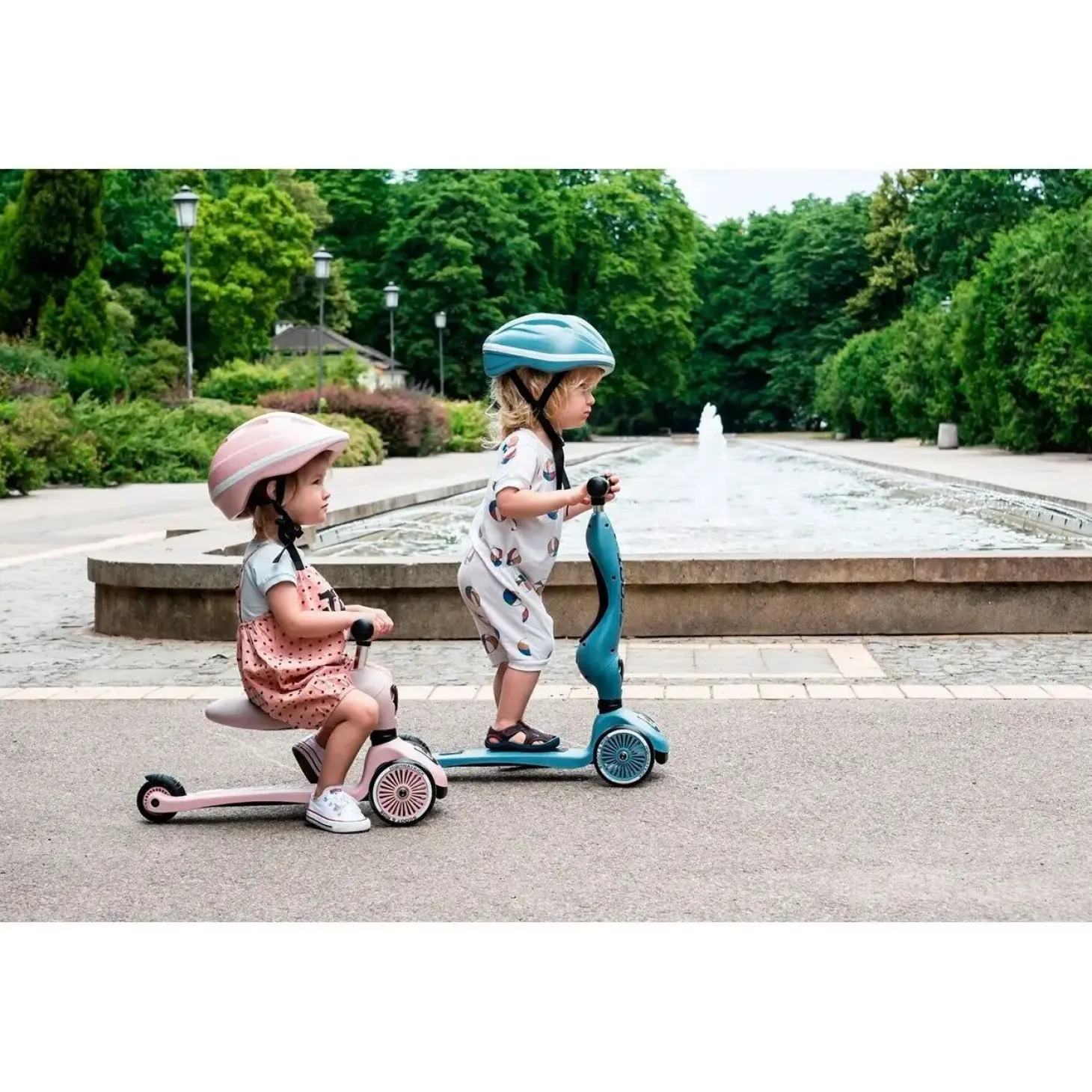 Scoot and Ride - Highway Kick 1 - Scooter / Løbehjul - Rose - Pink