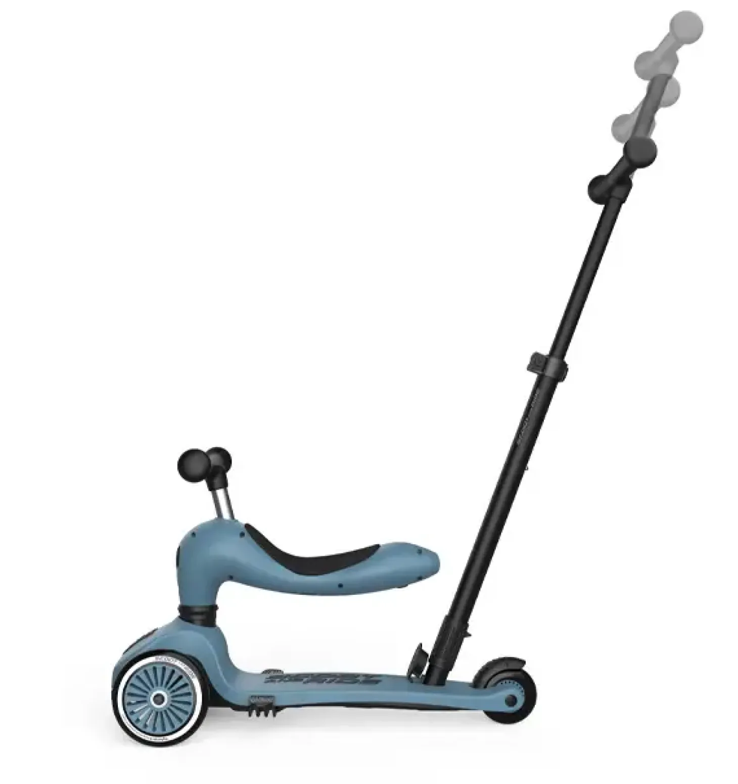 Scoot and Ride - Highway Kick 1 Push and Go - Løbehjul - Steel blå