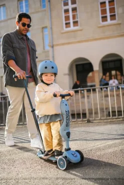 Scoot and Ride - Highway Kick 1 Push and Go - Løbehjul - Steel blå