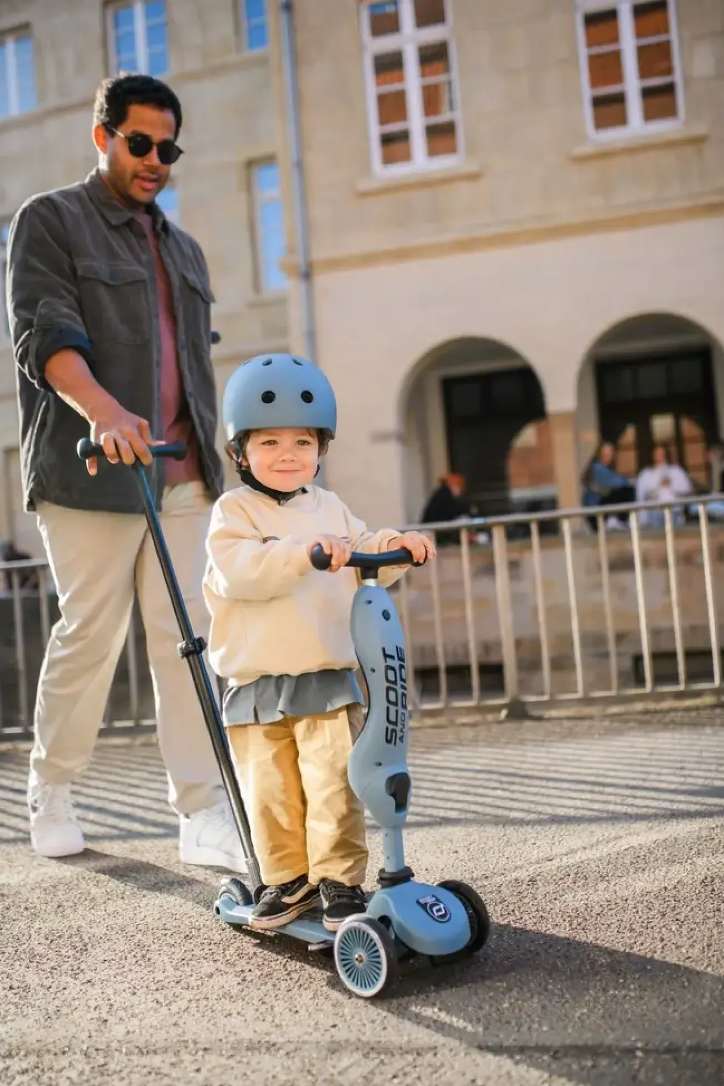 Scoot and Ride - Highway Kick 1 Push and Go - Løbehjul - Steel blå