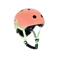 Scoot and Ride Highway - Cykelhjelm - Peach - lys rød - str. 45-51 cm