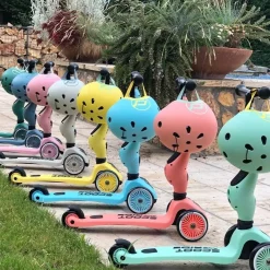 Scoot and Ride Highway - Cykelhjelm - Lemon - str. 51-55 cm