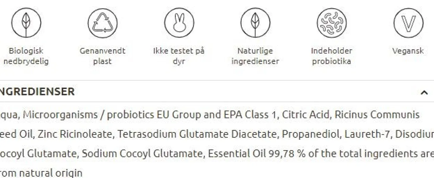 Simple Goods - Bathroom Cleaner, Solbær