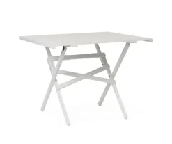 Skovshoved Møbelfabrik - Havebord - Vallø Lamel 70 - Hvid - 70x70 cm