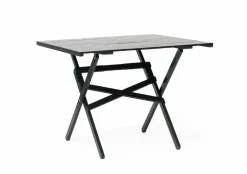 Skovshoved Møbelfabrik - Havebord - Vallø Lamel 70 - Sort - 70x70 cm