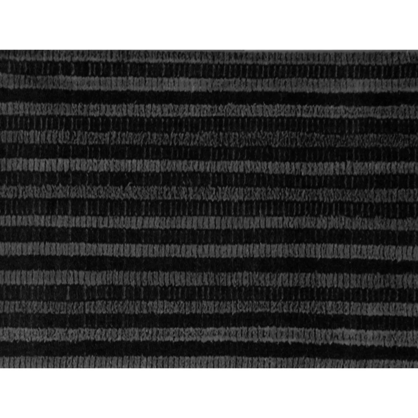 Skriver Collection - Måtteløber - Fabrano - sort/grå - 85x240 cm