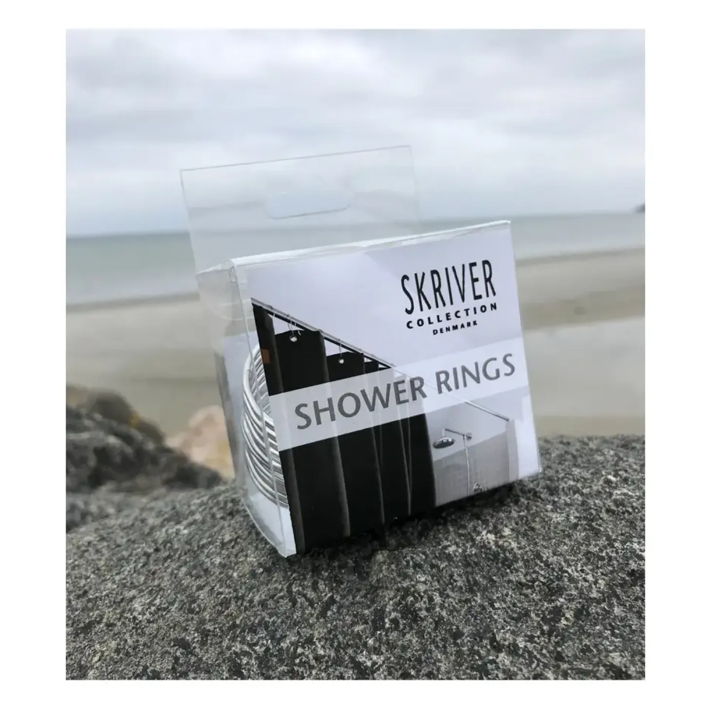 Skriver Collection - Ophængsringe til badeforhæng - 12 stk.