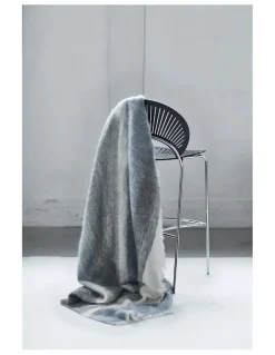 Skriver Collection - Plaid - Nanna Ditzel - blue/grey - 140x190 cm