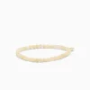Soï - Gul Jade - Krystal armbånd - Velvære - 4 mm
