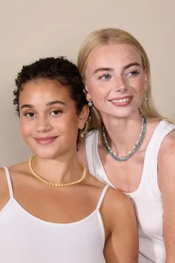 Soï - Gul Jade - Krystal halskæde - velvære