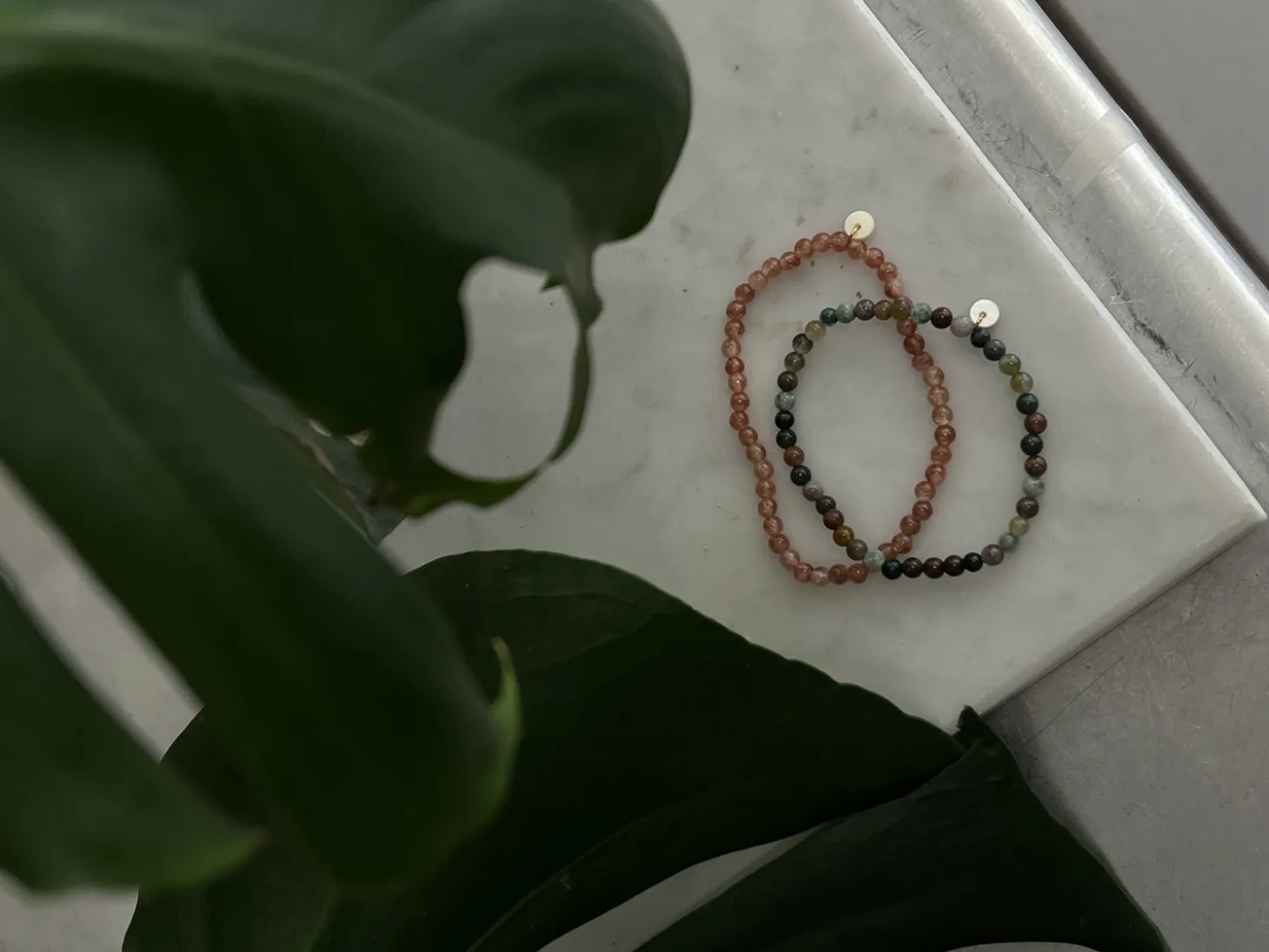 Soï - Sunstone - Krystal armbånd - 4 mm - power