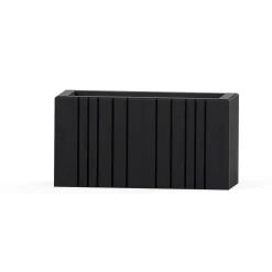 SQUARELY COPENHAGEN - Plantekasse - Unfold WIDE - Sort - 77 x 33 x 40 cm