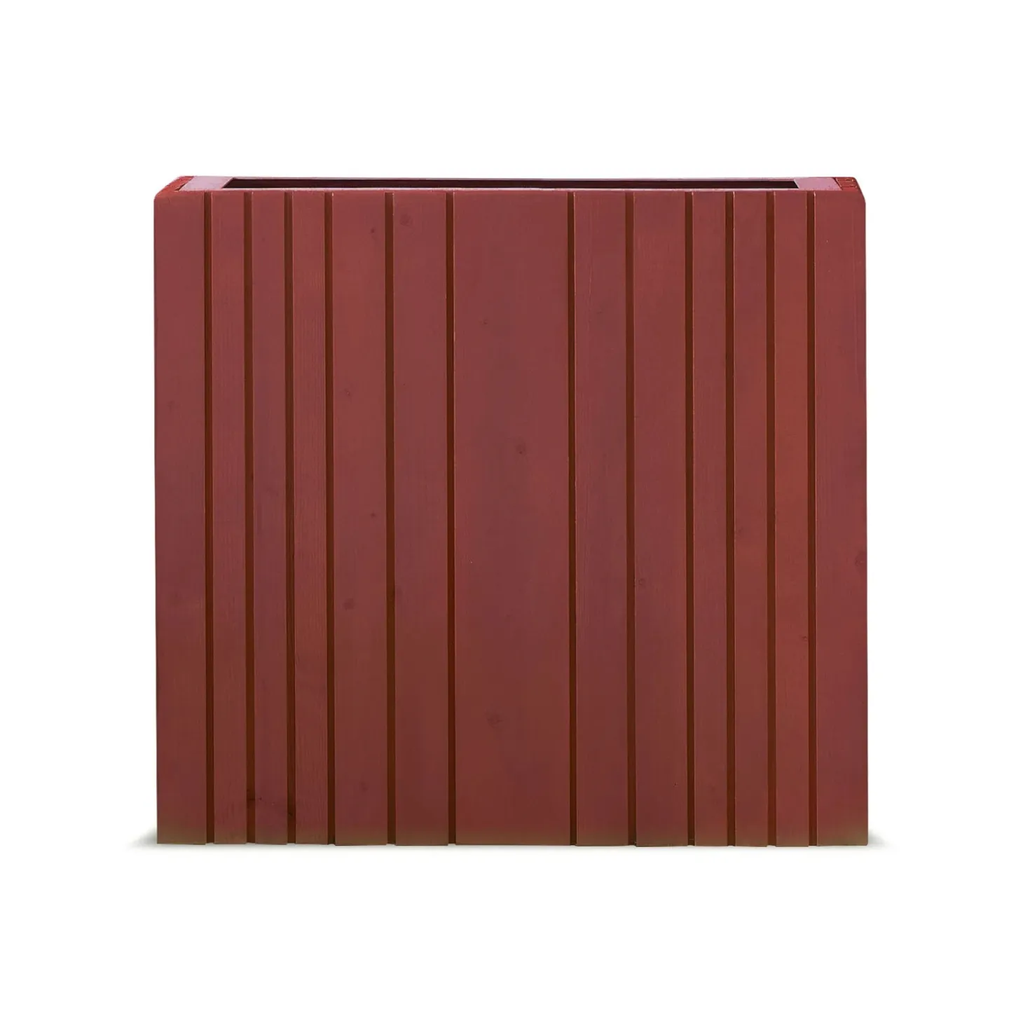 SQUARELY COPENHAGEN - Plantekasse - Unfold WIDE TALL - Rød - 77 x 33 x 70 cm