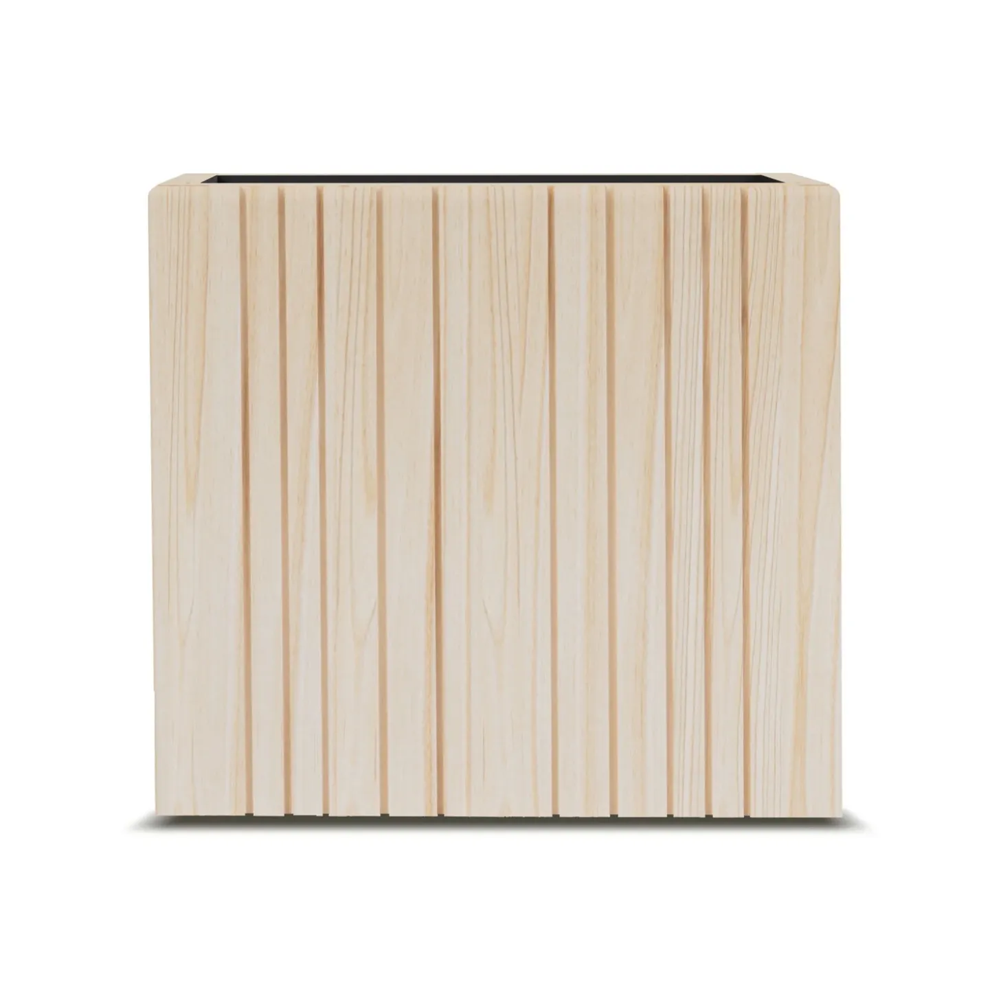 SQUARELY COPENHAGEN - Plantekasse - Unfold WIDE TALL - Natur - 77 x 33 x 70 cm