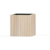 SQUARELY COPENHAGEN - Plantekasse - Unfold SQUARE - Natur - 60 x 60 x 56 cm