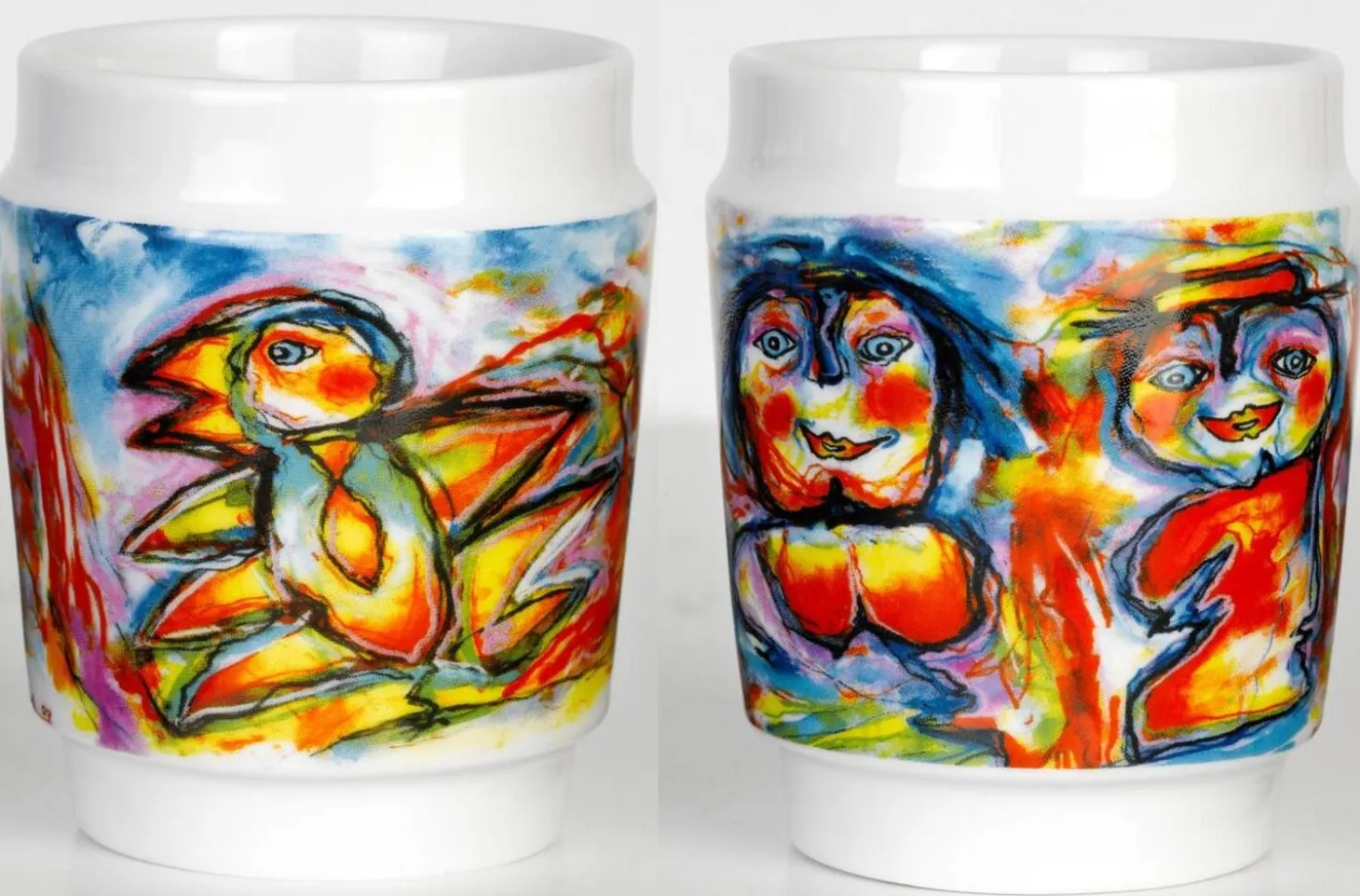 Steel Function - KUNSTKOPPER HAPPY BIRD PORCELÆN
