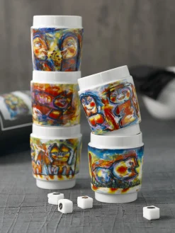 Steel Function - KUNSTKOPPER HAPPY BIRD PORCELÆN