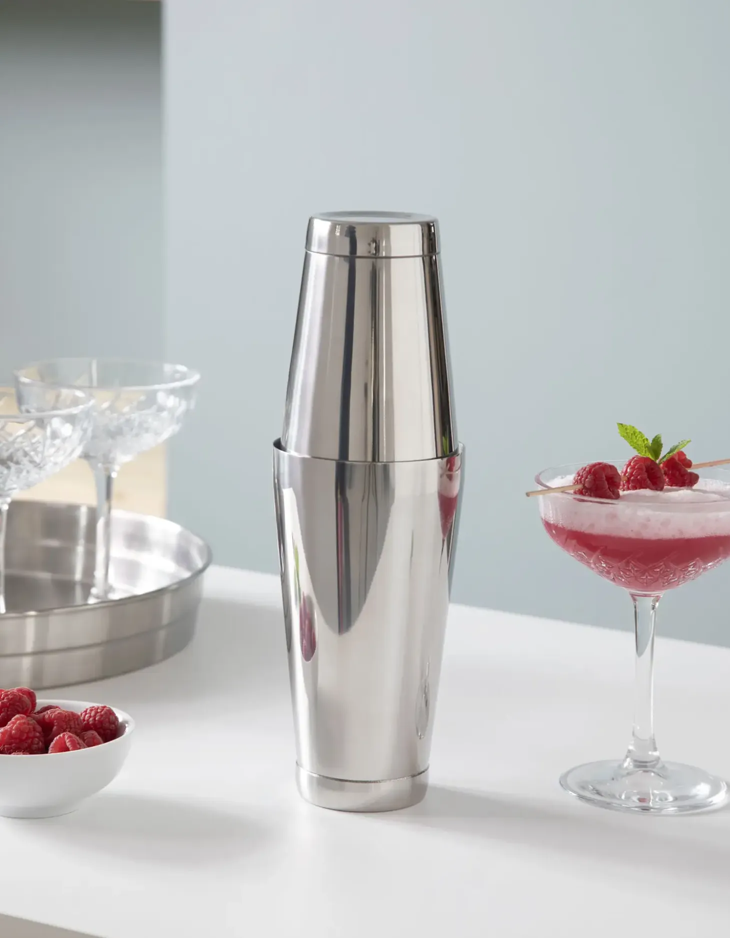 Steel-Function - Shaker i stål - Boston - 700 ml