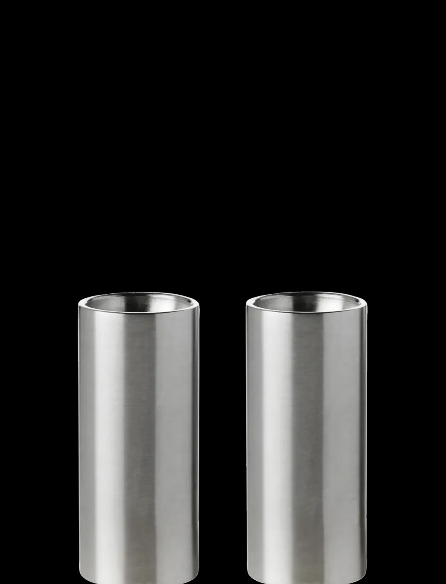 Stelton - Arne Jacobsen salt-/peber sæt steel