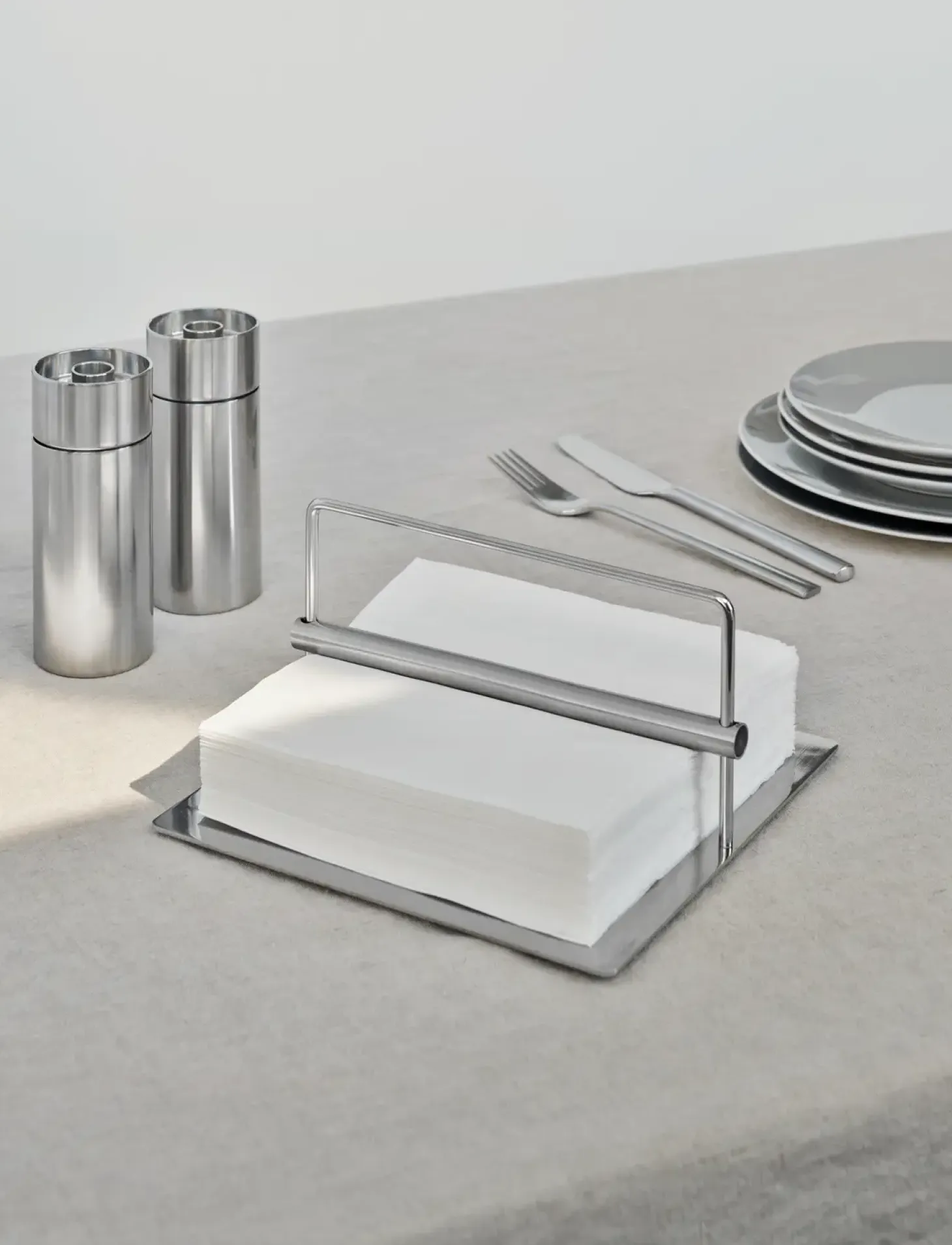 Stelton - Arne Jacobsen saltkværn steel