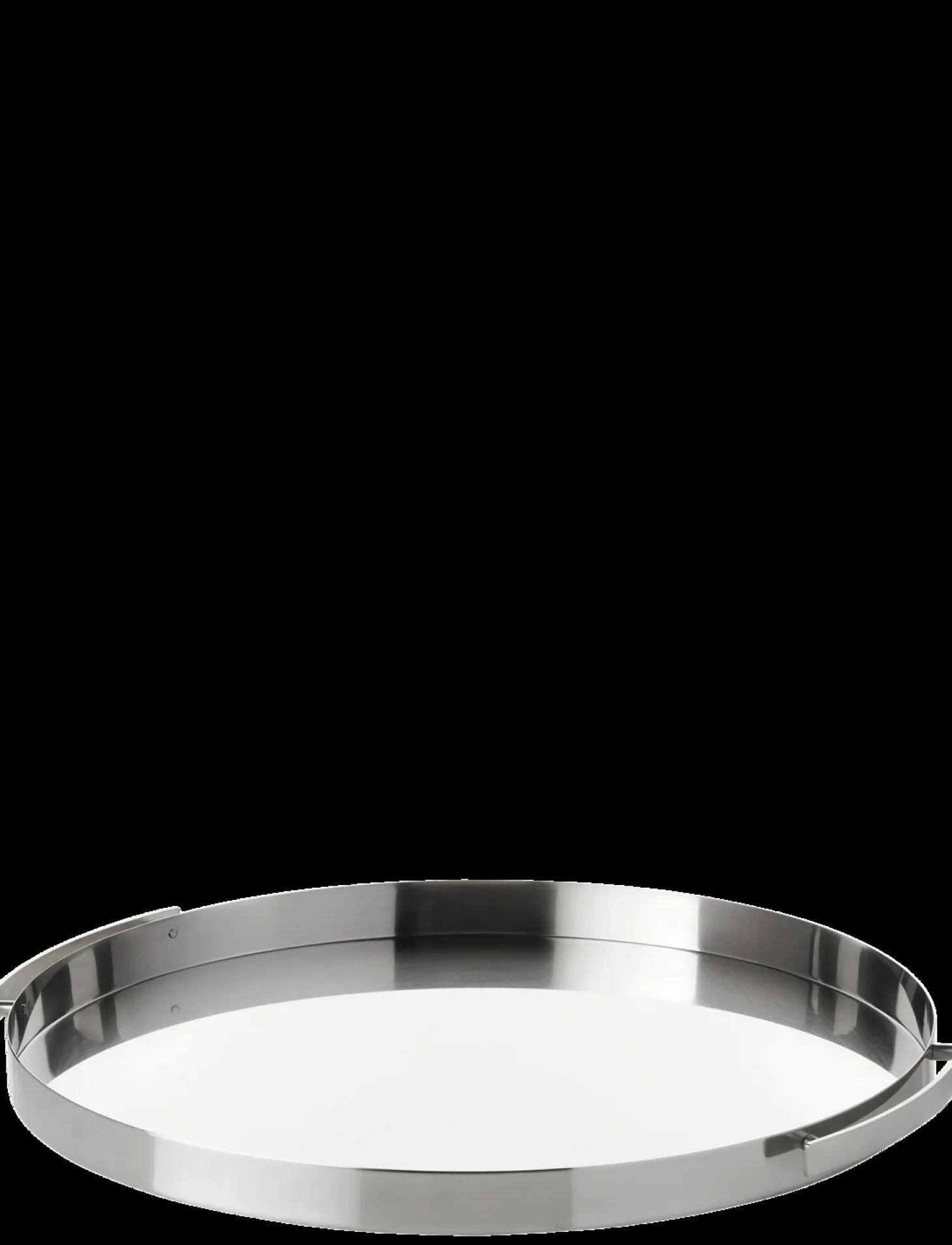 Stelton - Arne Jacobsen serveringsbakke Ø 33,5 cm stål