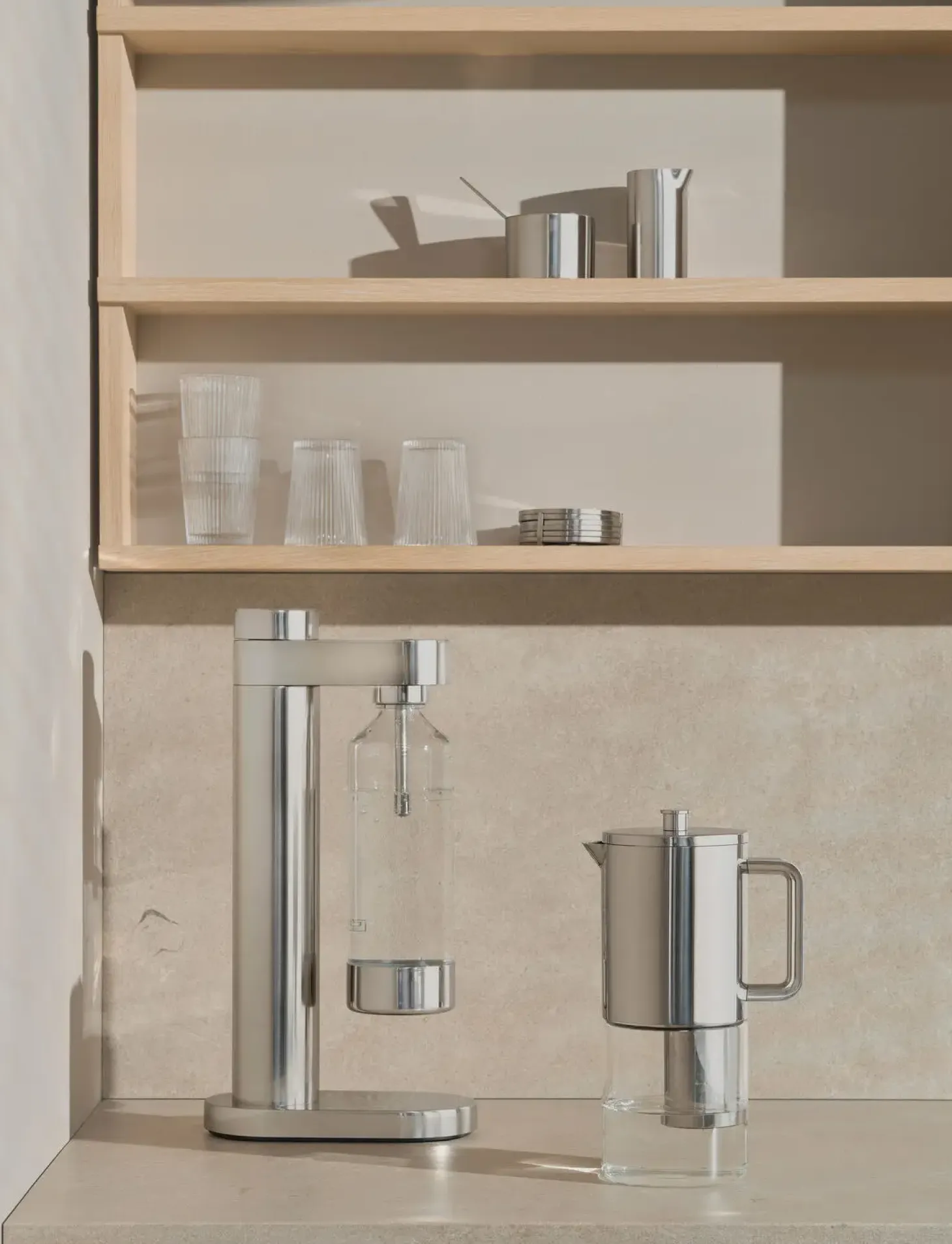 Stelton - Brus vandfilterkande 1.6 l. steel