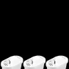 Stelton - EM77 Magnesium+ vandfilter 3 Stk white